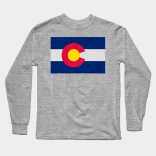 State flag of Colorado Long Sleeve T-Shirt